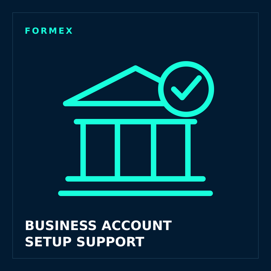 UK Business Account Setup Support service package